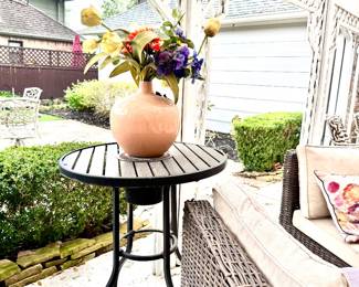 Tall boy outdoor table