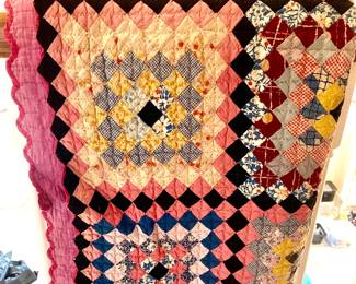 Antique, Handmade Quilt (1910)