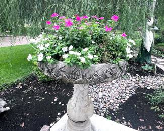 Large garden fountain