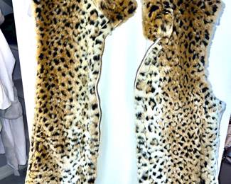 Faux fur vest