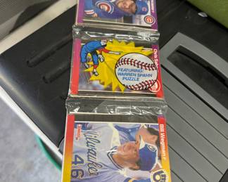 Baseball trading card packs -  unopened
