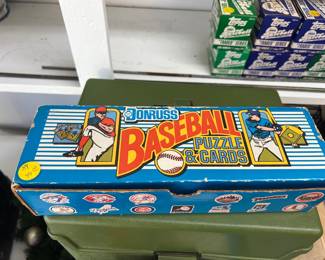Donruss Baseball Puzzle & Cards