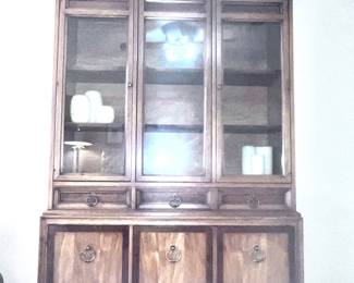 Witz China Cabinet - Manufactured VA has matching dining room table