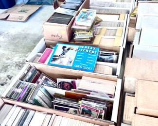 Sports cards, including baseball football, including Houston Oilers and Dallas Cowboys