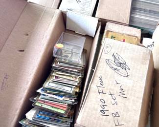 1990  collectible cards & Astros, Nolan Ryan collectible card collection