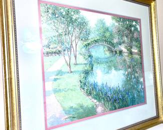 Gold framed Wall Art/print