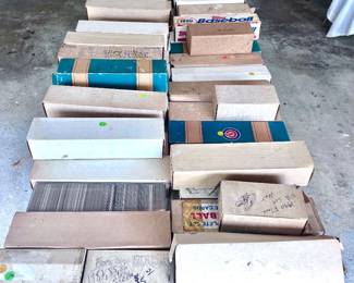 Over 250,000 sports memorabilia cards