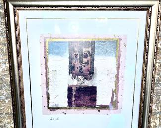 Decorative Wall Art gold framed (4)