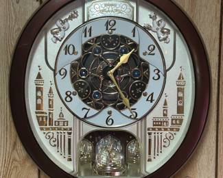Musical wall clock
