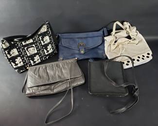 629 Lot 553 Group of designers style womens purses