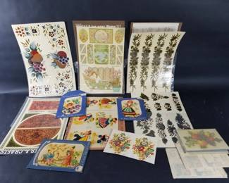 113 Lot 126 Collection of Meyecord waterslide decals