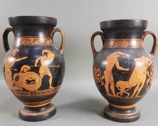 536 Lot 464 Pair of modern museum replicas of ancient Greek