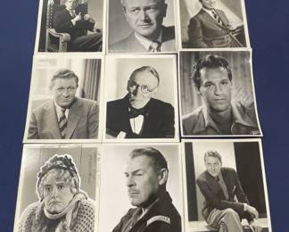 495 Lot 426h Lot of vintage Hollywood black and white photos