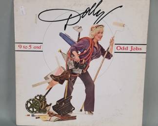 315 Lot 333 Vintage 1980 Dolly Parton s album 9 to 5 and Odd
