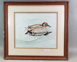 183 Lot 81 Signed Joyce C Gagen 1943 2018 watercolor