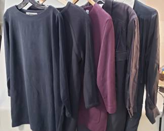 227 Lot 240 Group of vintage women s tops tunics dresses