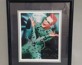 375 Lot 364 Signed Jim Carrey as The Riddler in Batman