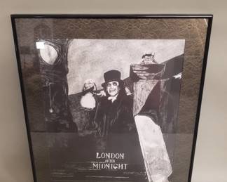 377 Lot 365 Signed vintage London After Midnight print