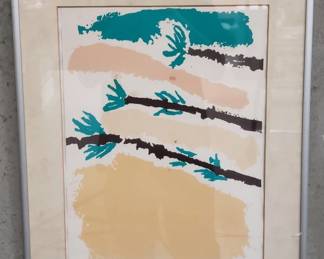 217 Lot 230 Vintage Sister Corita Kent serigraph
