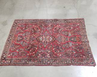 317 Lot 334 Vintage hand made rug