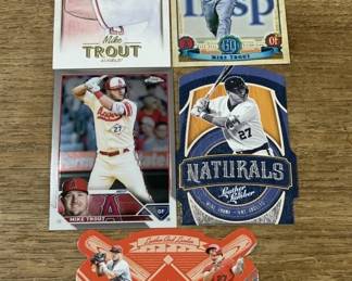 421 Lot 387h Lot of Mike Trout baseball cards