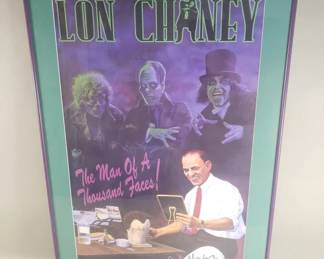 371 Lot 362 Signed limited edition Lon Chaney The Man Of A