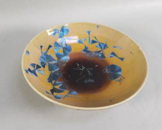 586 Lot 512 Ray West studio art pottery bowl