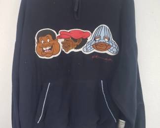049 Lot 541 Vintage platinum FUBU Fat Albert quarter zip