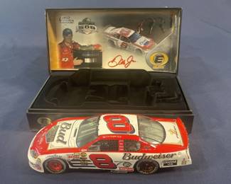 389 Lot 371h 2004 Dale Earnhard Jr Budweiser diecast race car