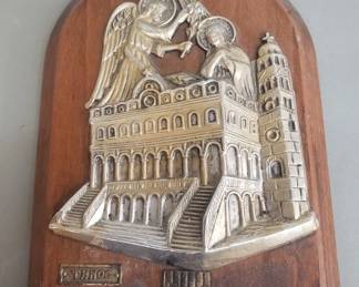 576 Lot 502 Orthodox religious wall plaque