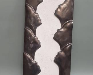 165 Lot 520 Dominique Blanchard studio pottery Reflection