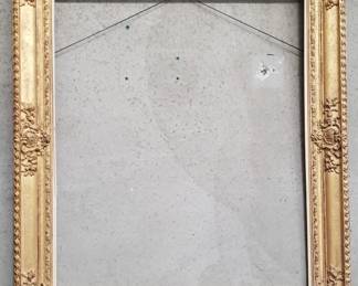 023 Lot 36 Vintage giltwood and gesso picture frame