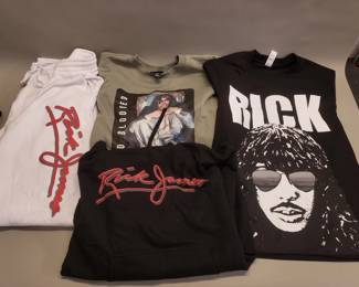 349 Lot 351 Group of Rick James apparel