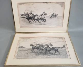 416 Lot 385 Pair of vintage signed Edward King British