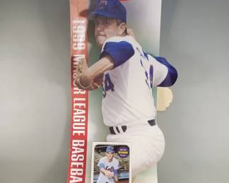 305 Lot 328 Topps Nolan Ryan Texas Rangers and Roger Clemens