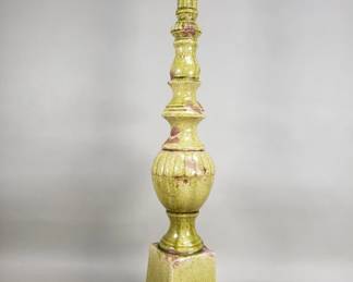 237 Lot 250 Glazed ceramic architectural finial