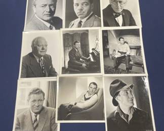 489 Lot 423h Lot of vintage Hollywood black and white photos
