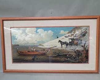 012 Lot 25 Charles Wysocki signed limited edition print