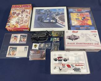 143 Lot 331h Lot of sports collectibles Babe Ruth others