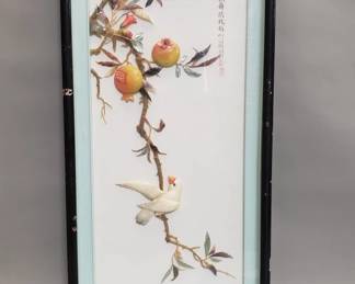 102 Lot 115 Chinese carved stone panel