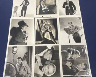 475 Lot 416h Lot of vintage Hollywood black and white photos
