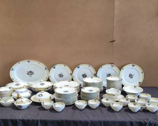 396 Lot 375 Charles Ahrenfelt Limoges porcelain dinnerware