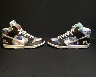 469 Lot 413h FLOM For Love Or Money Futura inspired sneakers
