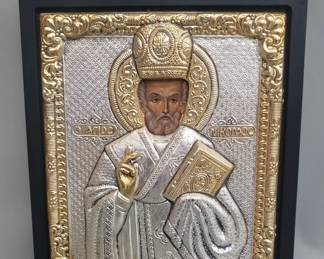 577 Lot 503 Traditional Byzantine icon reproduction