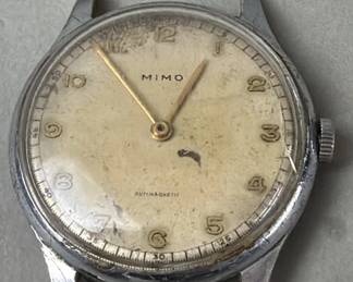 110 Lot 39 Vintage Mimo men s watch