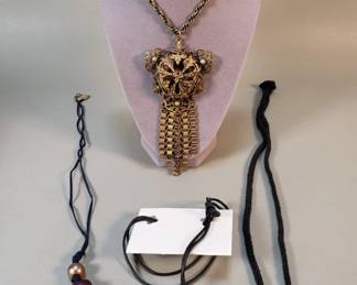 547 Lot 474 Vintage Joseff of Hollywood necklace with Russian