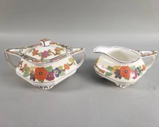 010 Lot 23 W H Grindley Co Sheraton Ivory art deco