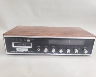 466 Lot 412 Morse model T113 C 8track AM FM MPX solid state