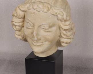 411 Lot 382h Vintage sculpture by Musee De Louvre