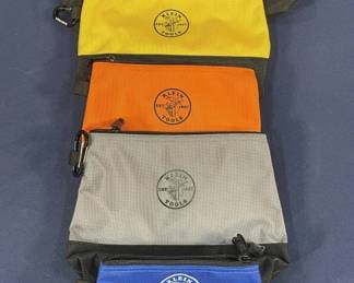 292 Lot 321h Lot of 5 Klein tool bags